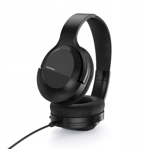 Bezprzewodowe Słuchawki Tonsil R55bt Anc Bluetooth, Mikrofon, Czarne 400Mah