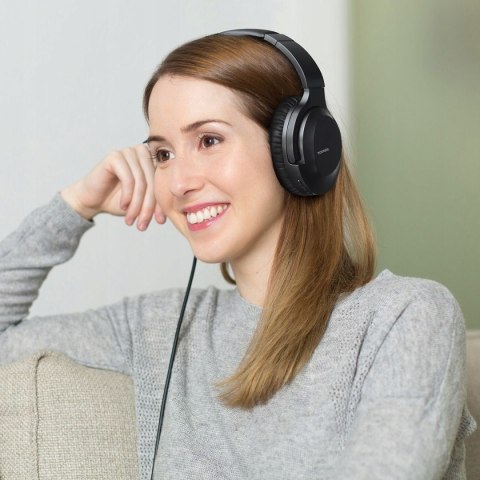 Bezprzewodowe Słuchawki Tonsil R55bt Anc Bluetooth, Mikrofon, Czarne 400Mah