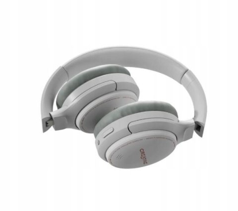 Creative Zen Hybrid Anc Słuchawki Nauszne Bluetooth 5.0 Białe Z Mikrofonem