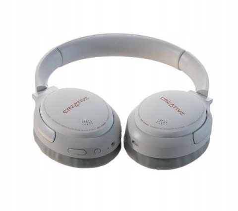 Creative Zen Hybrid Anc Słuchawki Nauszne Bluetooth 5.0 Białe Z Mikrofonem
