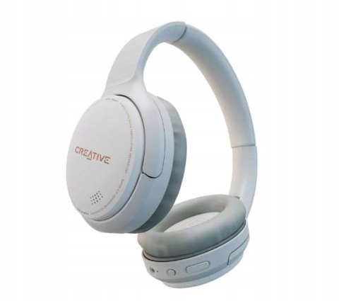 Creative Zen Hybrid Anc Słuchawki Nauszne Bluetooth 5.0 Białe Z Mikrofonem