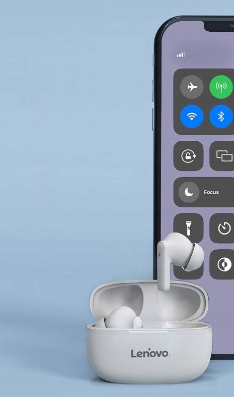 Lenovo Ht05 Słuchawki Bluetooth 5.0 Wodoodporne Ipx5 Z Powerbankiem 24H
