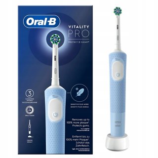 Oral-B Vitality Pro Blue Szczoteczka Elektryczna 3 Tryby Timer 2D Błękit