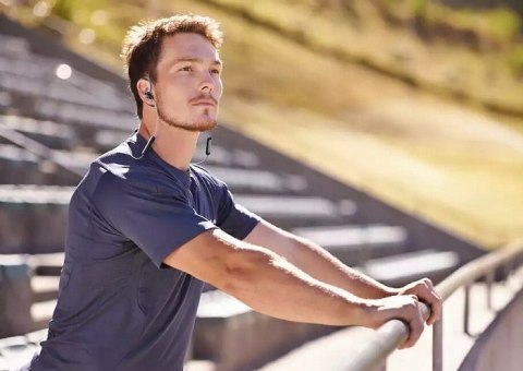 Philips Taa4205bk Słuchawki Sportowe, Wodoodporne, Bluetooth, Czujnik Tętna