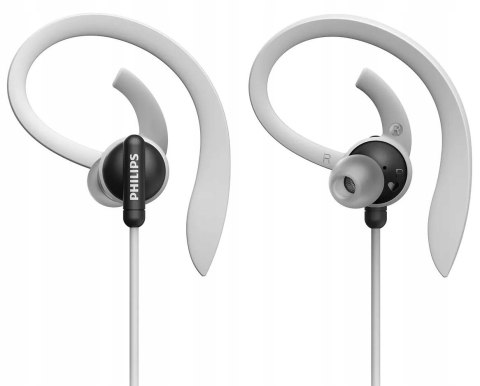 Philips Taa4205bk Słuchawki Sportowe, Wodoodporne, Bluetooth, Czujnik Tętna
