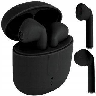 Setty Tws Bluetooth Earbuds Black Usb-C Słuchawki Dokanałowe Bezprzewodowe