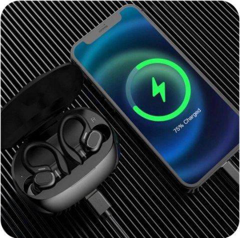 Słuchawki Bezprzewodowe Bluetooth Z Powerbankiem I Mikrofonem Nejtstyle