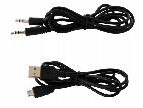 Słuchawki Bluetooth 5.0 Nauszne Z Mikrofonem 2W1 Przewodowe Czarne 18H