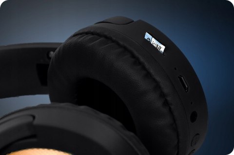 Słuchawki Bluetooth 5.0 Z Mikrofonem, Czytnikiem Microsd Mp3 Aux Regulacją