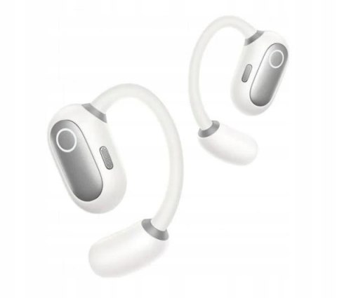 Słuchawki Bluetooth 5.3 Baseus Eli Sport 1, Białe, Douszne, Ipx4, Mikrofon