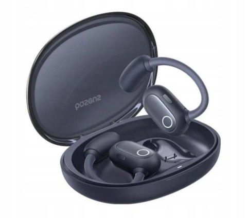 Słuchawki Bluetooth 5.3 Baseus Eli Sport Douszne Z Zaczepem Na Ucho Czarne