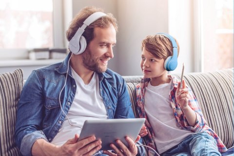Słuchawki Bluetooth Dziecięce Krugermatz Street Kids Z Mikrofonem 89Db
