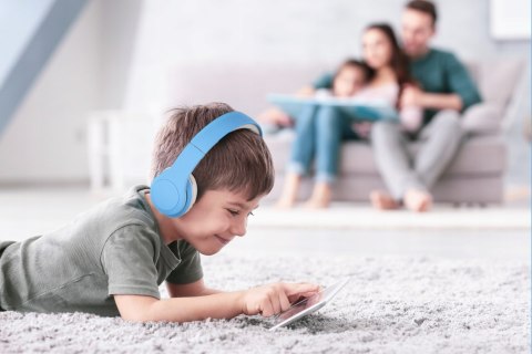 Słuchawki Bluetooth Dziecięce Krugermatz Street Kids Z Mikrofonem 89Db