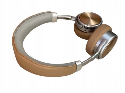 Słuchawki Bluetooth Nauszne 2W1 Terris Bkh 274 Z Mikrofonem Beżowe 12H