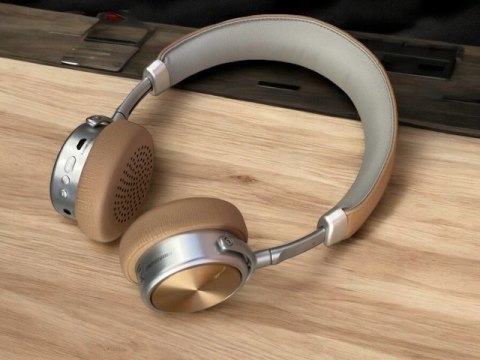 Słuchawki Bluetooth Nauszne 2W1 Terris Bkh 274 Z Mikrofonem Beżowe 12H