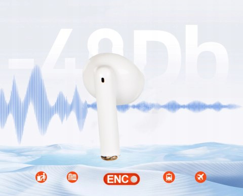 Słuchawki Douszne Blow Bluetooth 5.3 Enc Anc Mikrofon Sport Etui Powerbank