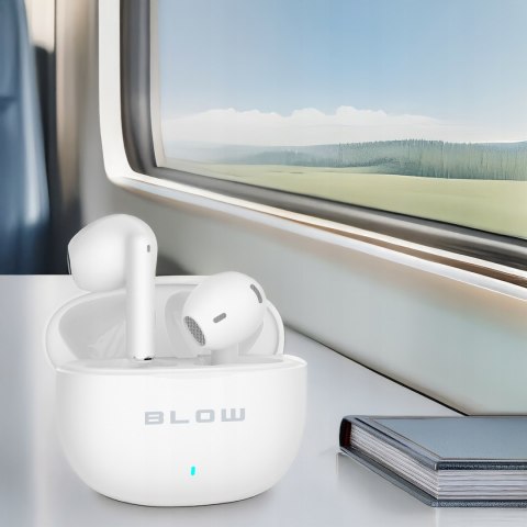 Słuchawki Douszne Blow Bluetooth 5.3 Enc Anc Mikrofon Sport Etui Powerbank