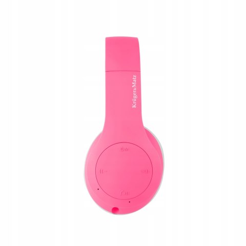 Słuchawki Krugermatz Street Kids Bluetooth, Mikrofon, Składane, 89 Db Max