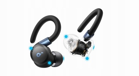 Soundcore Sport X20 Anc Ip68 Sweatguard Słuchawki Bezprzewodowe Czarne