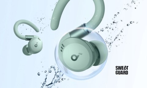 Soundcore Sport X20 Zielone Słuchawki Bezprzewodowe Anc Ip68 Sweatguard 48H
