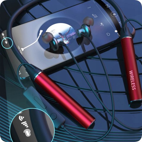 Sportowe Słuchawki Bluetooth 5.1 Z Deep Bass I Slotem Microsd, Wodoodporne