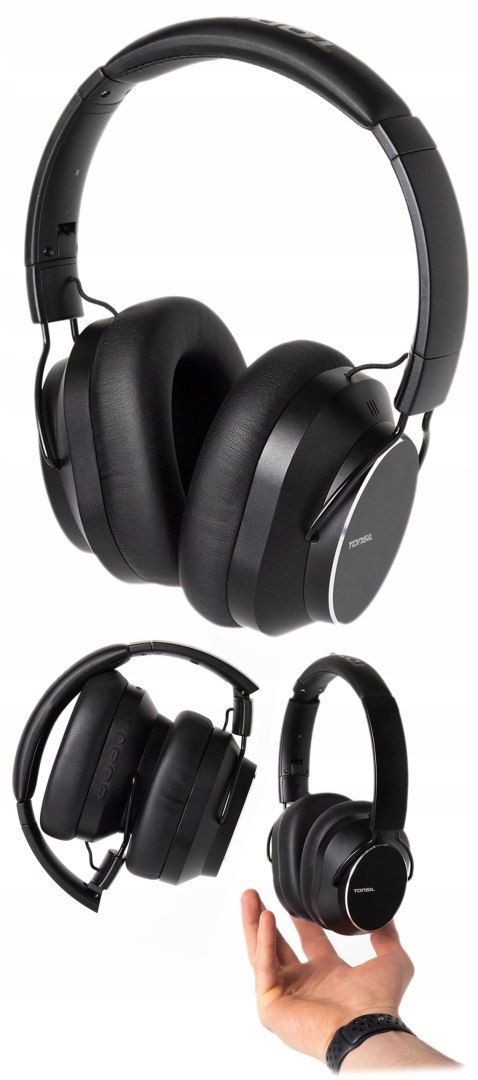 Tonsil R65bt Bezprzewodowe Słuchawki Anc Bluetooth 5.0 Z Mikrofonem 30H