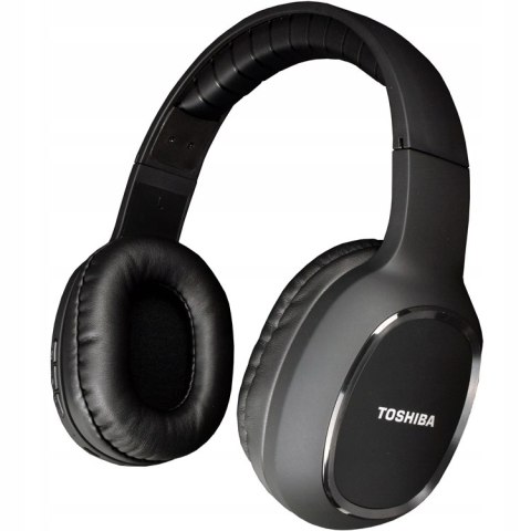 Toshiba Bt160h Słuchawki Bezprzewodowe Bluetooth Mikrofon 10H Dźwięk Czarne