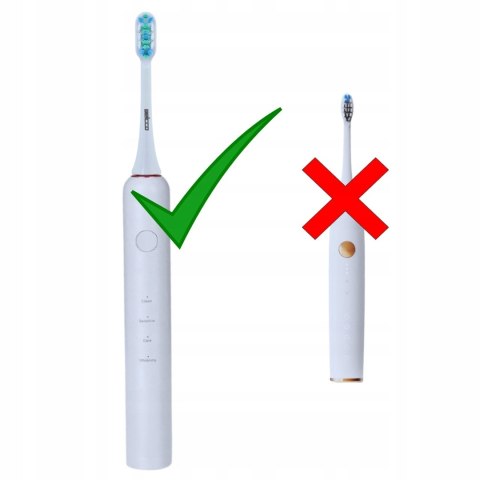 6X Końcówki Do Szczoteczki Herz Medical Instruments Dupont Białe Sterylne