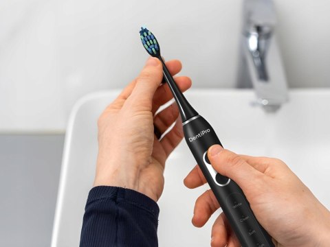 Dentipro Szczoteczka Soniczna 42K Ruchów 5 Trybów 8 Końcówek Ipx7 Indukcja