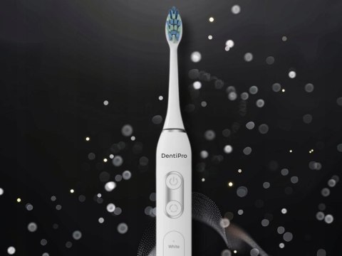 Dentipro Szczoteczka Soniczna 42K Ruchów 5 Trybów 8 Końcówek Ipx7 Indukcja