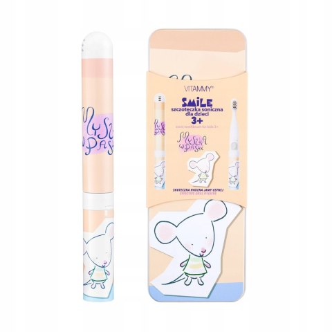 Dziecięca Szczoteczka Soniczna Vitammy 3+ Mini Wodoodporna Etui Postacie