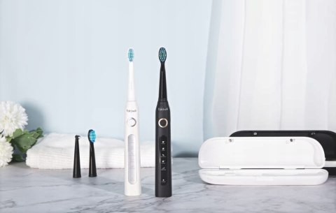 Fairywill Fw507 Soniczna Szczoteczka 5 Trybów 40K Wibracji Ipx7 2 Sztuki