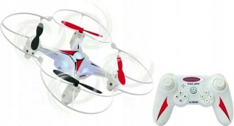 Jamara Dron Quadrocopter Q180 Biały 40Km/H 200M Zasięg Led Żyroskop 360°