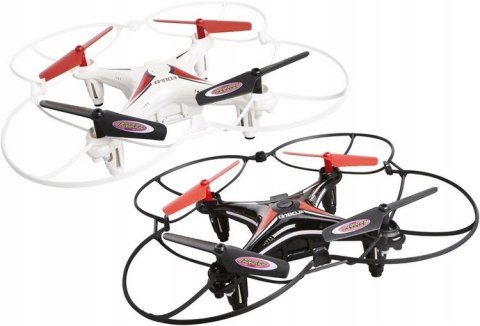 Jamara Dron Quadrocopter Q180 Biały 40Km/H 200M Zasięg Led Żyroskop 360°