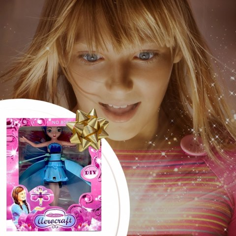 Lalka Elsa Latająca Wróżka Usb Z Czujnikiem Podczerwieni I Świetlnym Show