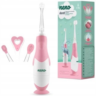 Neno Denti Pink Szczoteczka Elektryczna Dla Dzieci Led Wodoodporna Ipx7