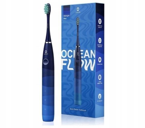 Oclean Flow Szczoteczka Soniczna Niebieska Ipx7 76000 Ruchów/Min 180 Dni