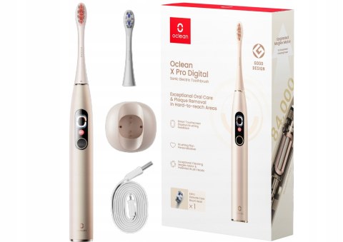 Oclean X Pro Digital Szczoteczka Soniczna Z Ekranem I Funkcją Doczyszczania