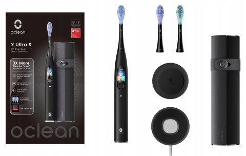 Oclean X Ultra Soniczna Szczoteczka Turboclean Silnikiem Maglev 3 Końcówki