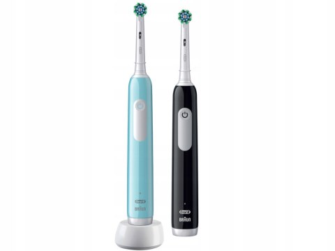 Oral-B Pro Series 1 Duo Szczoteczka Elektryczna Czarna I Niebieska 3 Tryby