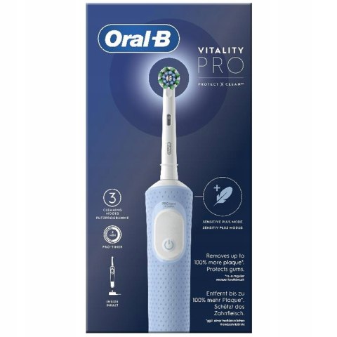 Oral-B Vitality Pro 103: 3 Tryby, Timer, 5 Końcówek, Ładowarka, Wyciskacz