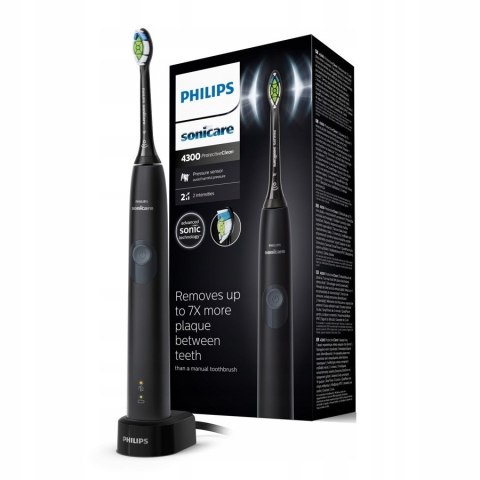 Philips Sonicare Protectiveclean 4300 Szczoteczka Soniczna Z Timerem Czarna