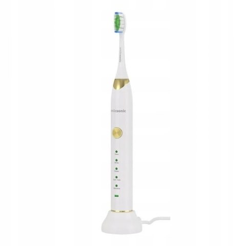 Smilesonic Ex White Szczoteczka Soniczna 96K Ruchów, 5 Trybów, Wodoodporna