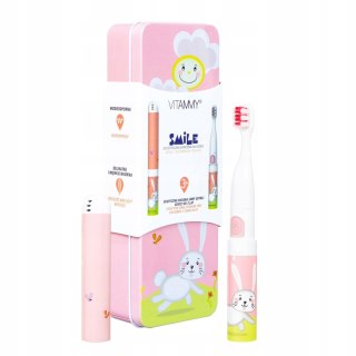 Szczoteczka Elektryczna Dla Dzieci 3+ Vitammy Smile Technologia Soniczna