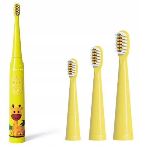 Szczoteczka Soniczna Dla Dzieci U-Smiler 3 Tryby 60 Tys. Drgań/Min Ipx7