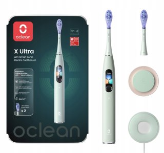 Szczoteczka Soniczna Oclean X Ultra Miętowa Z Ai I Turboclean 84 000 Ruchów