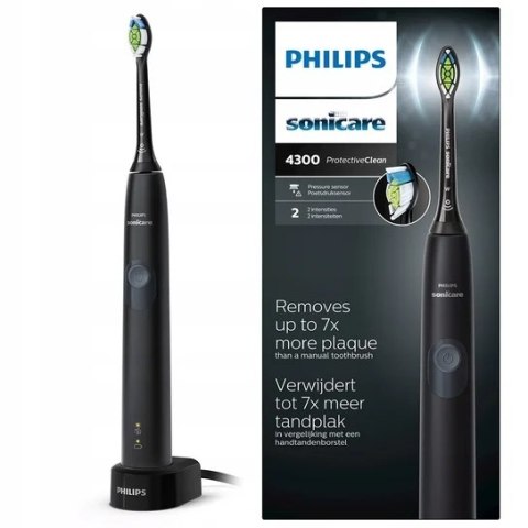 Szczoteczka Soniczna Philips Sonicare Hx6800 Czarny Z Czujnikiem Nacisku