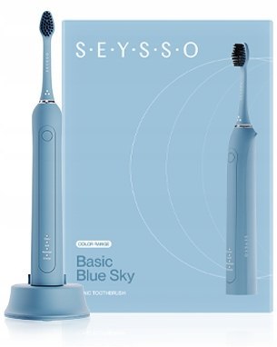 Szczoteczka Soniczna Seysso Basic, 82K Ruchów/Min, 3 Tryby, 6 Tygodni Pracy