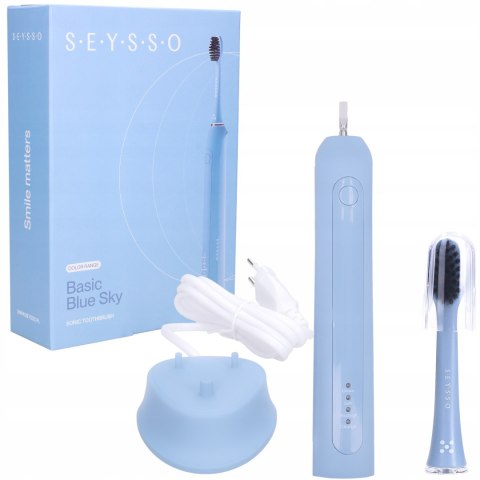 Szczoteczka Soniczna Seysso Basic, 82K Ruchów/Min, 3 Tryby, 6 Tygodni Pracy
