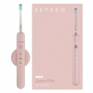 Szczoteczka Soniczna Seysso Junior Pink Dla Dzieci 7+ Z 3 Trybami Pracy